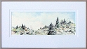 Landscape, 5x14 inches, mixed media, 2007